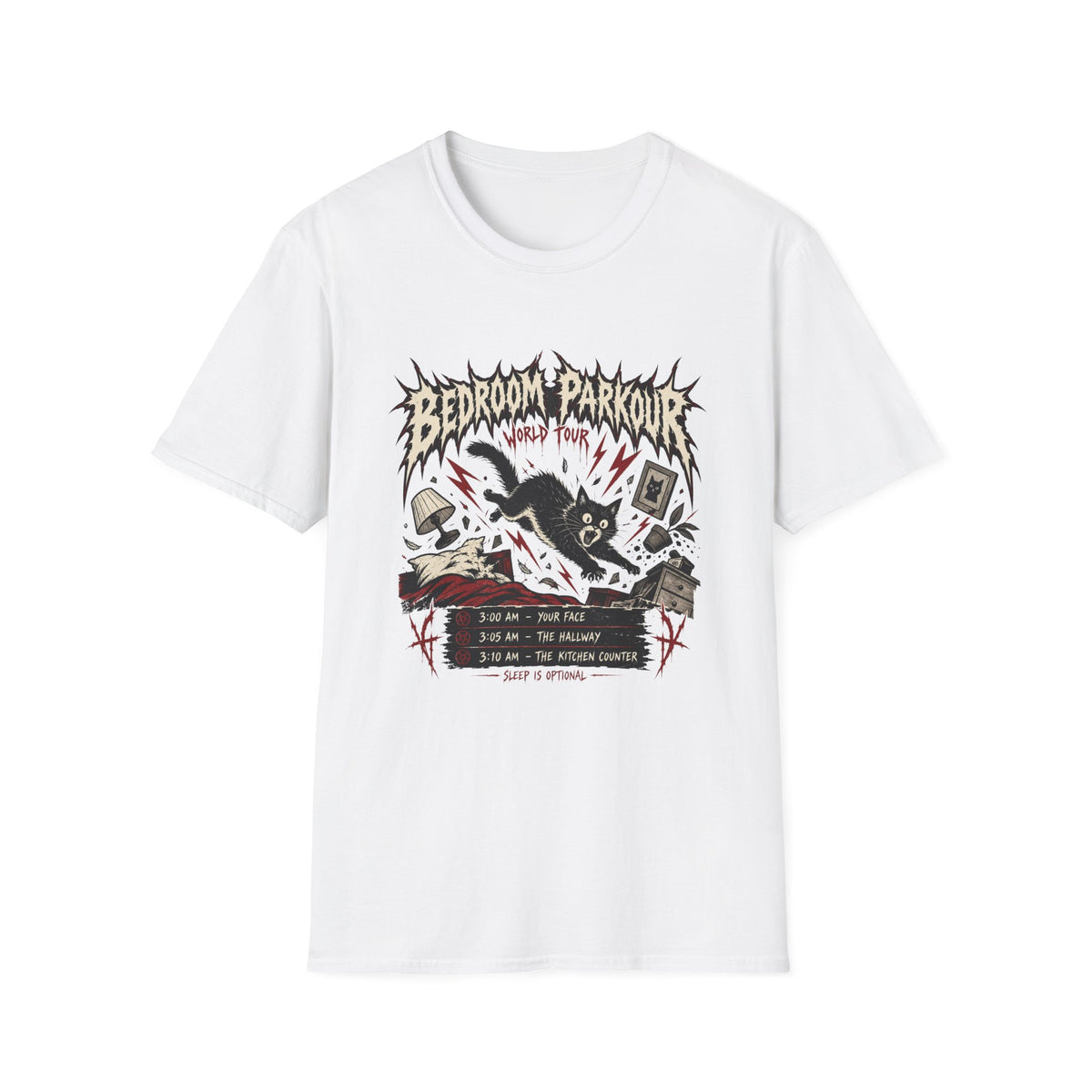 Rock Bedroom Parkour T-Shirt