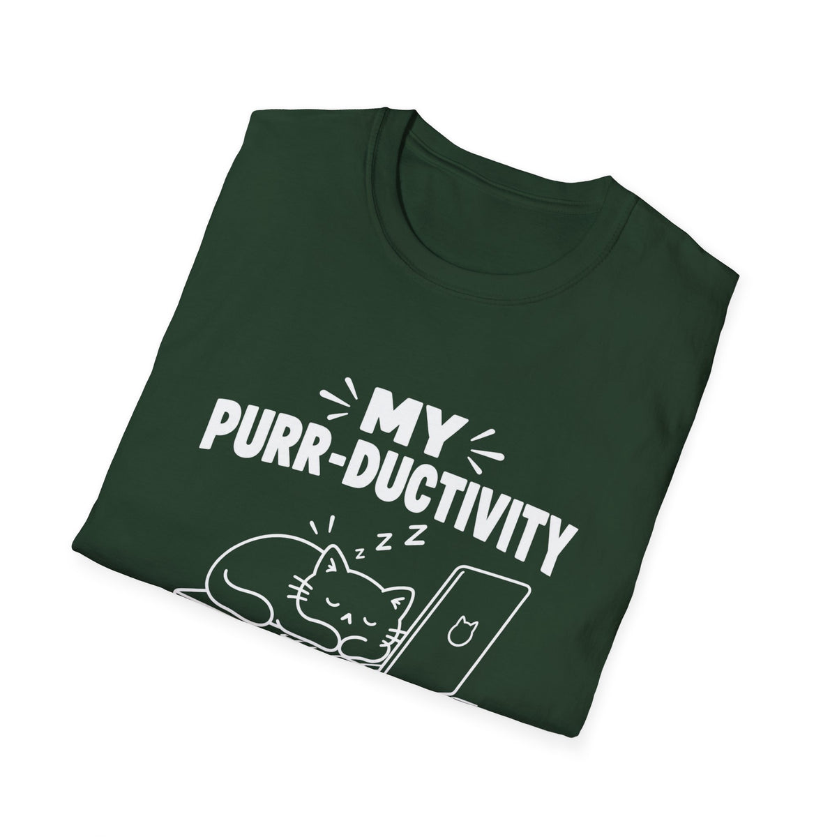 Purrductivity Unmatched T-Shirt