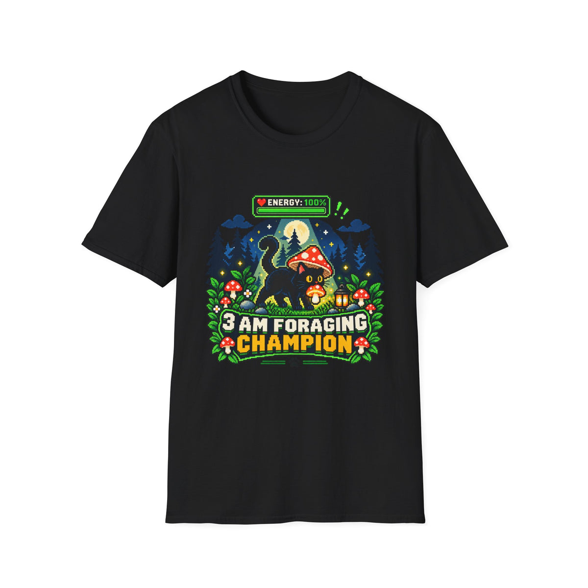 3 AM Foraging Champion T-shirt