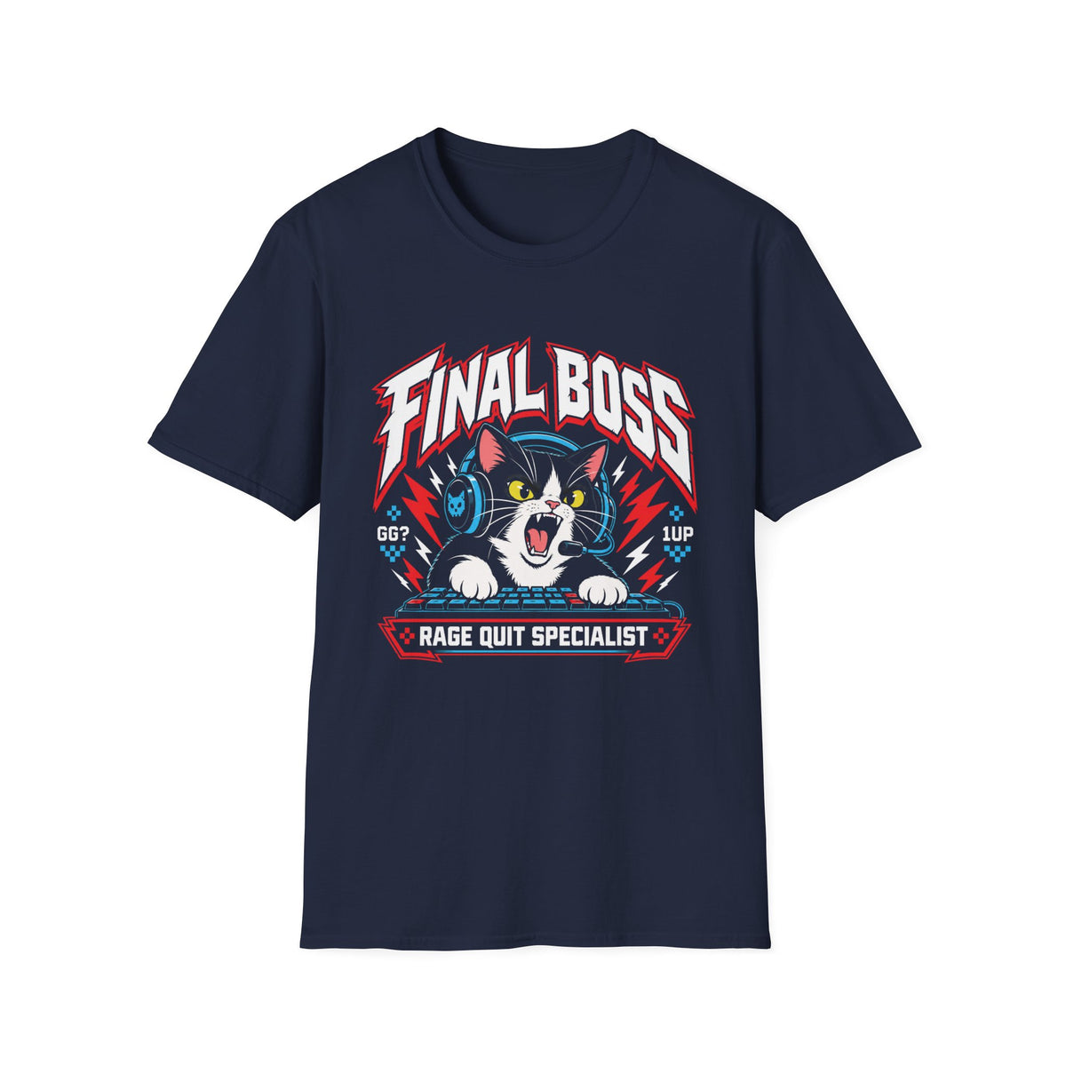 Gaming Cat T-Shirt