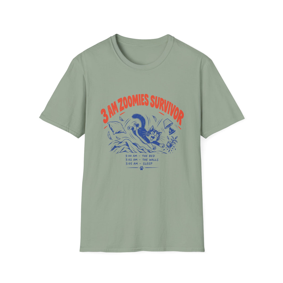 3AM Zoomies Survivor T-Shirt