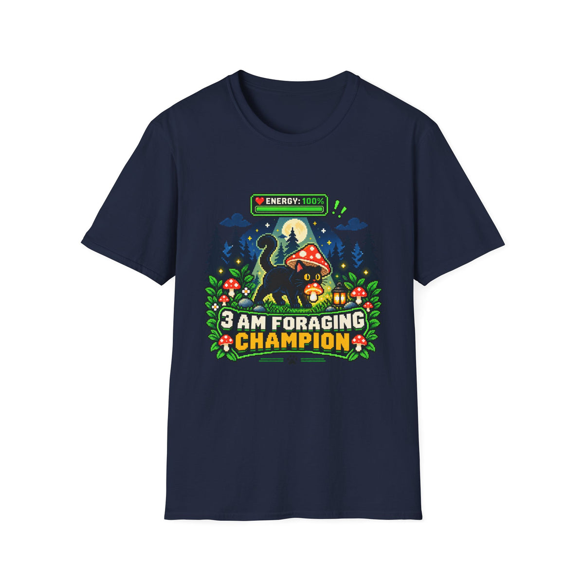 3 AM Foraging Champion T-shirt