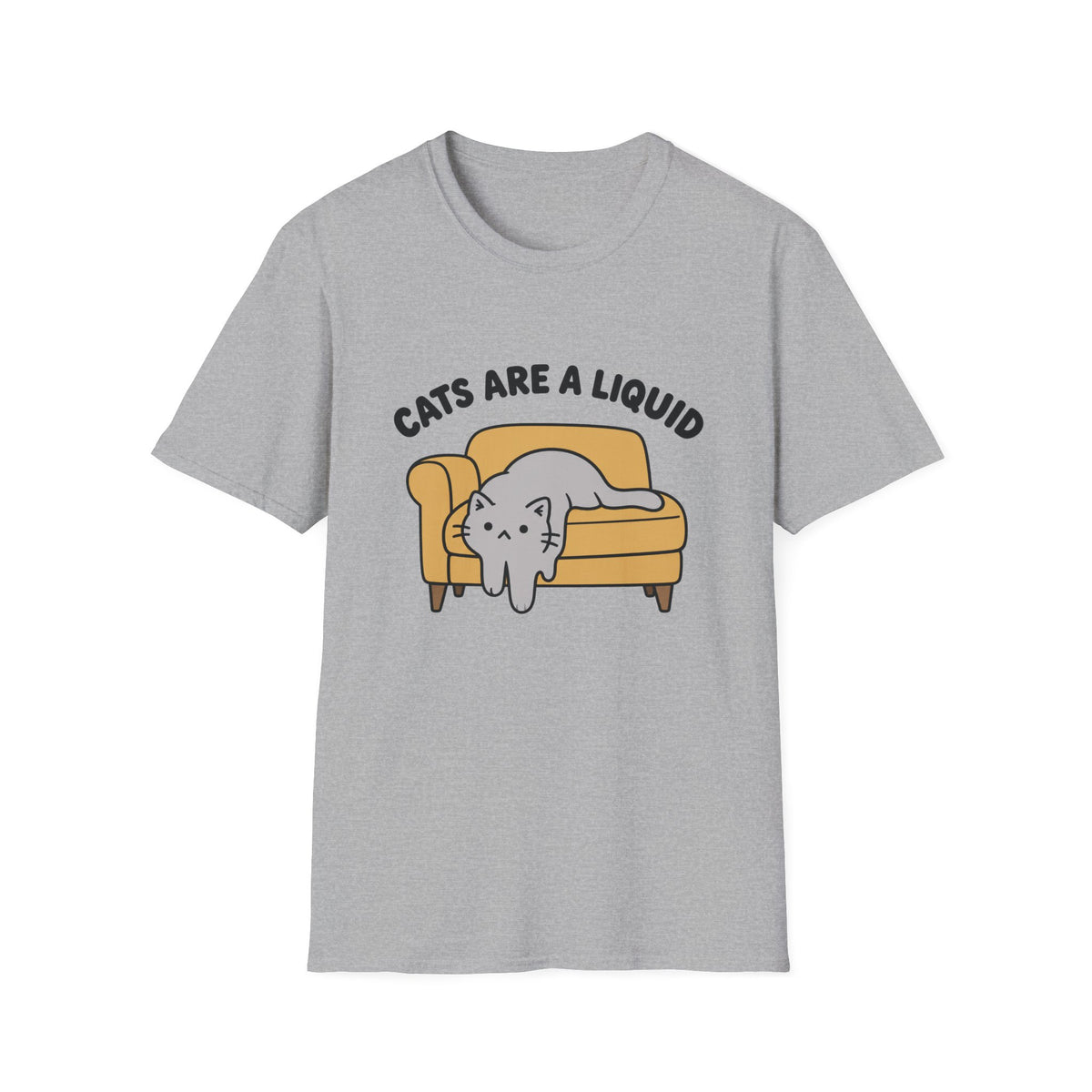 Cats Are Liquid T-Shirt