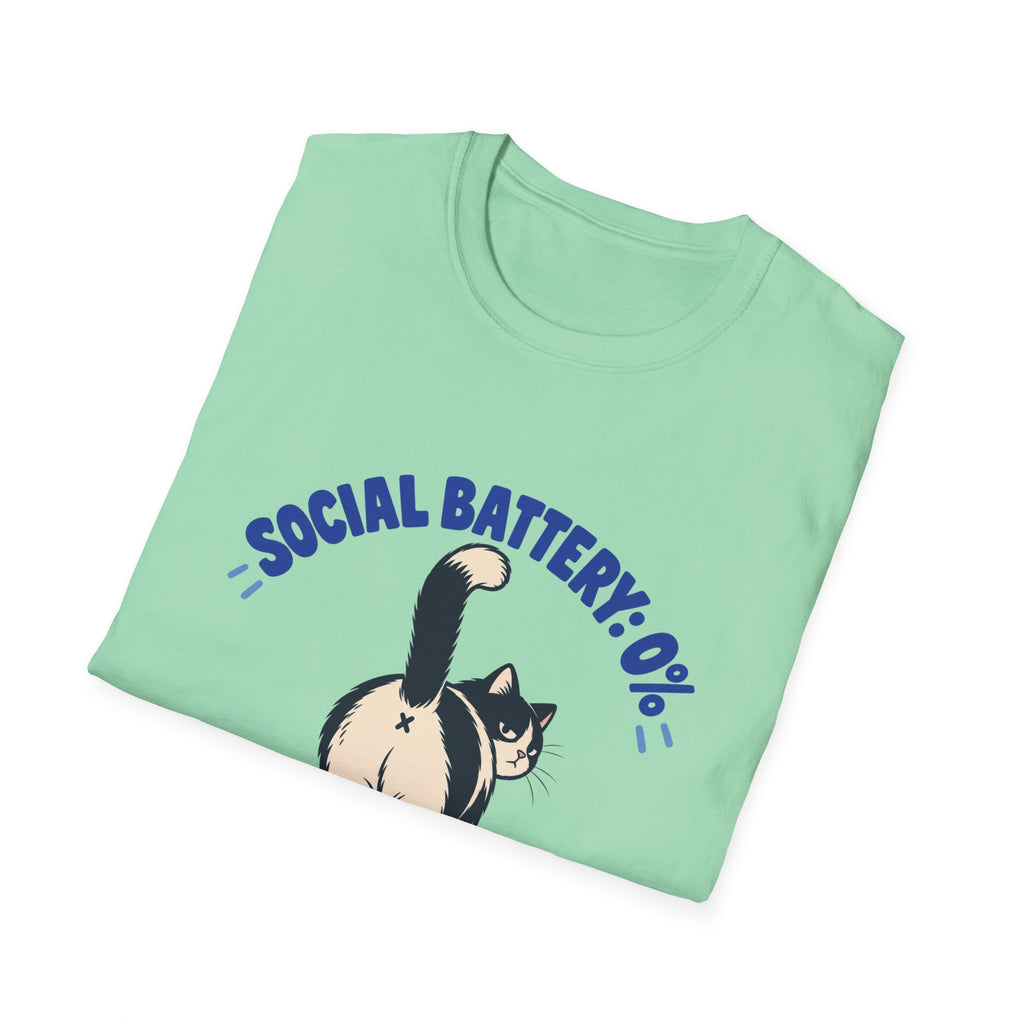 Social Battery 0% T-Shirt