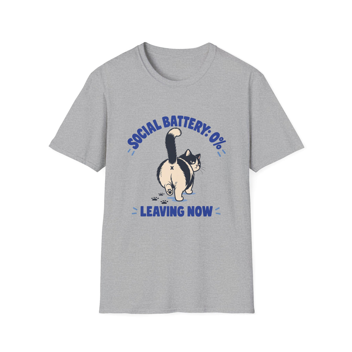 Social Battery 0% T-Shirt