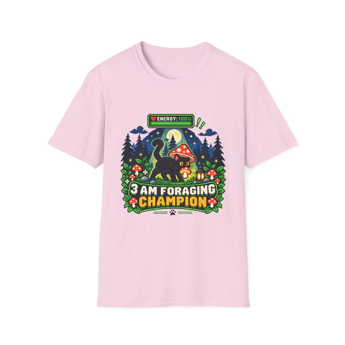 3 AM Foraging Champion T-shirt