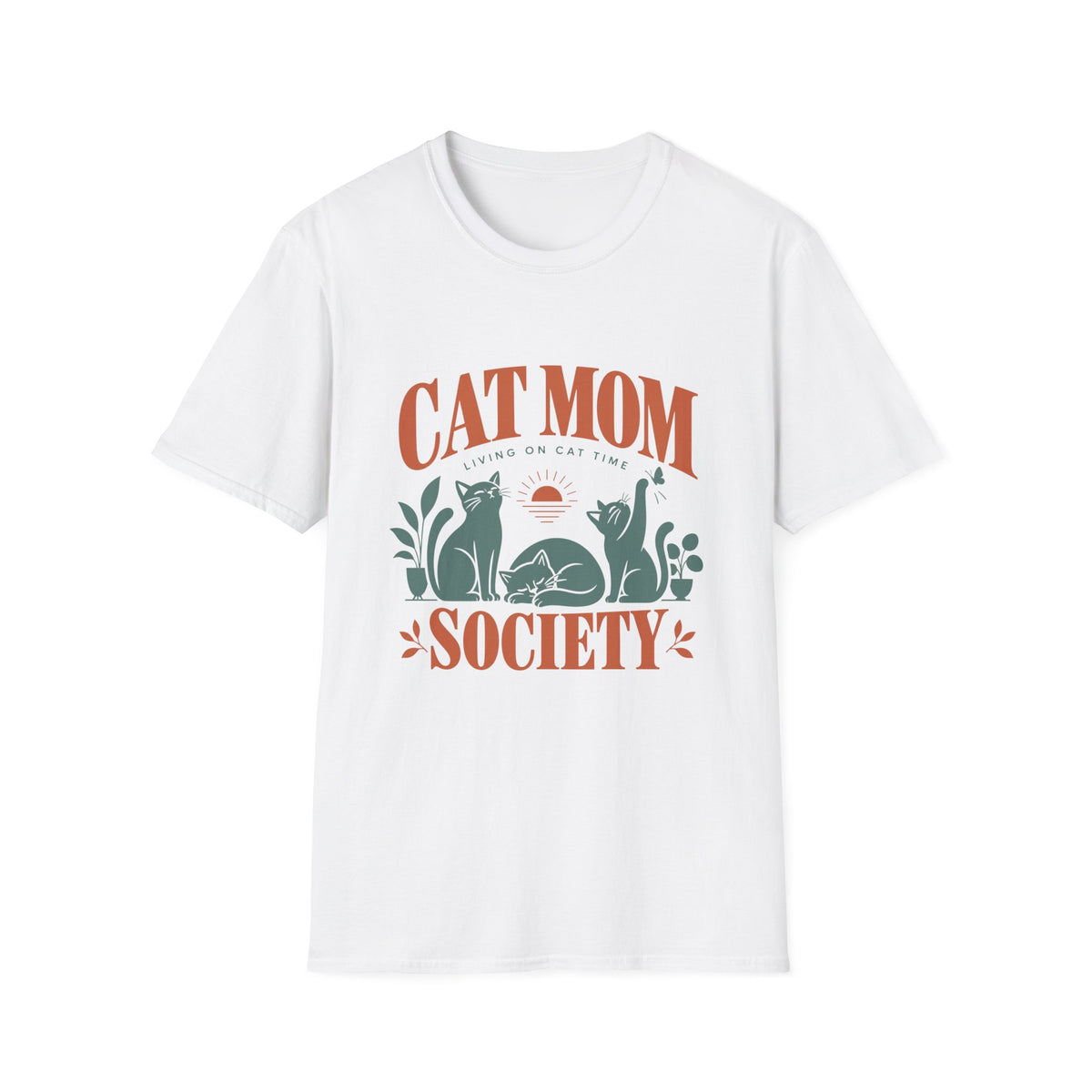 Cat Mom Society T-shirt