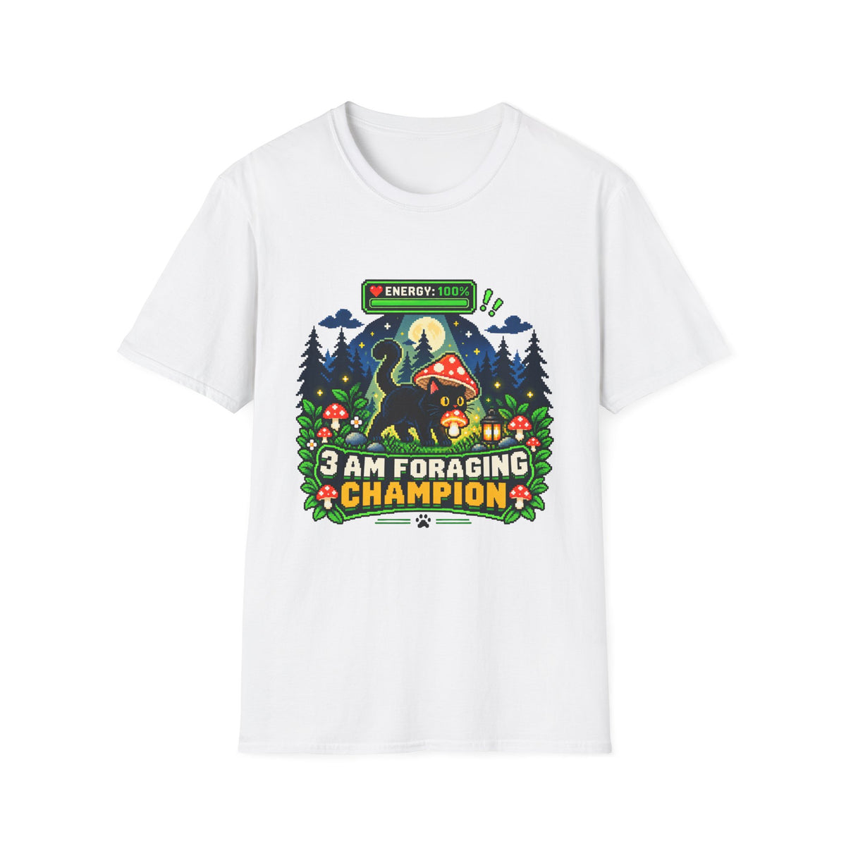 3 AM Foraging Champion T-shirt