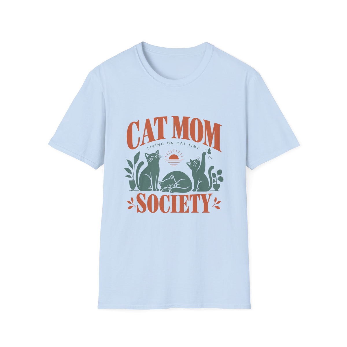 Cat Mom Society T-shirt