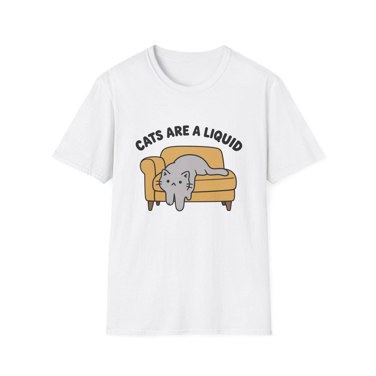 Cats Are Liquid T-Shirt