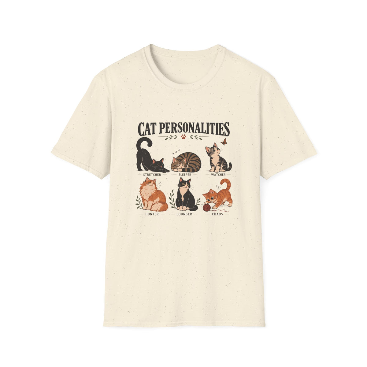 Cat Personalities T-Shirt