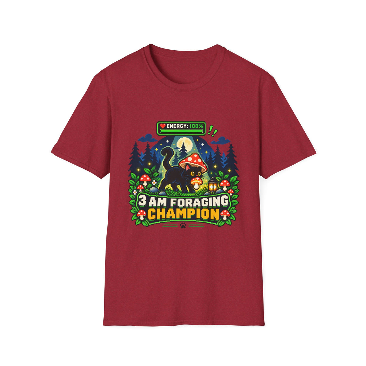 3 AM Foraging Champion T-shirt