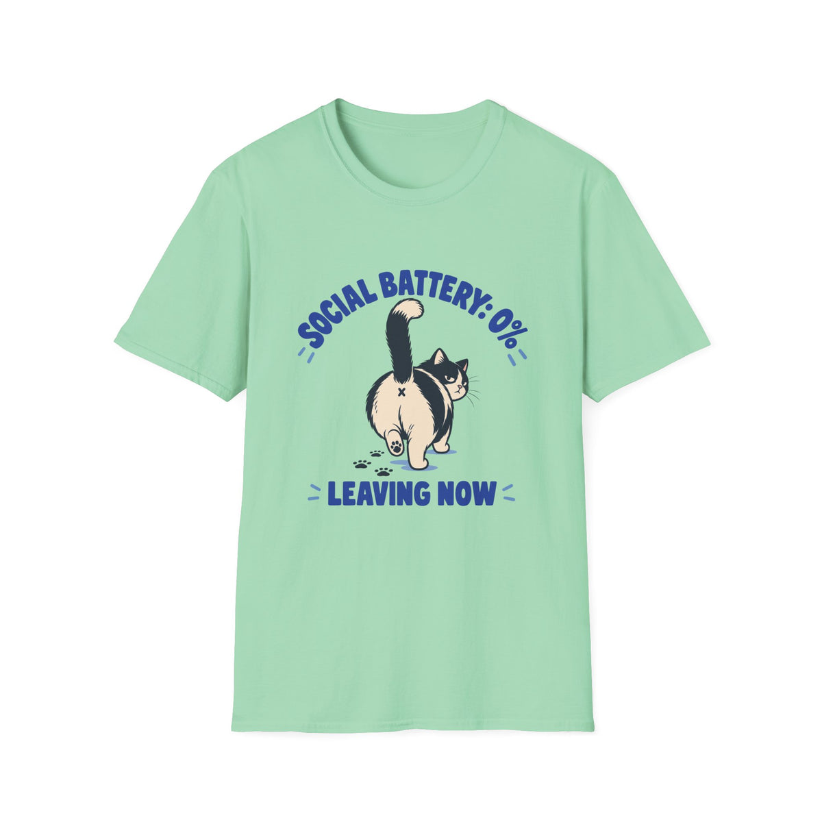 Social Battery 0% T-Shirt