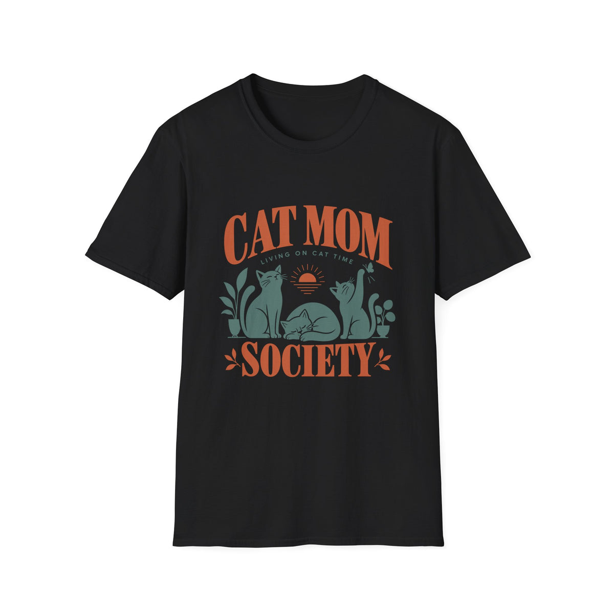 Cat Mom Society T-shirt