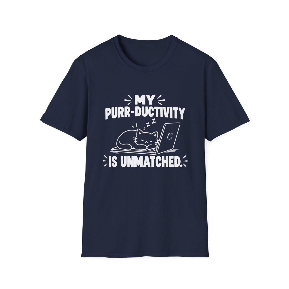 Purrductivity Unmatched T-Shirt