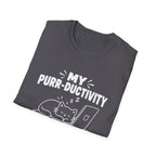 Purrductivity Unmatched T-Shirt
