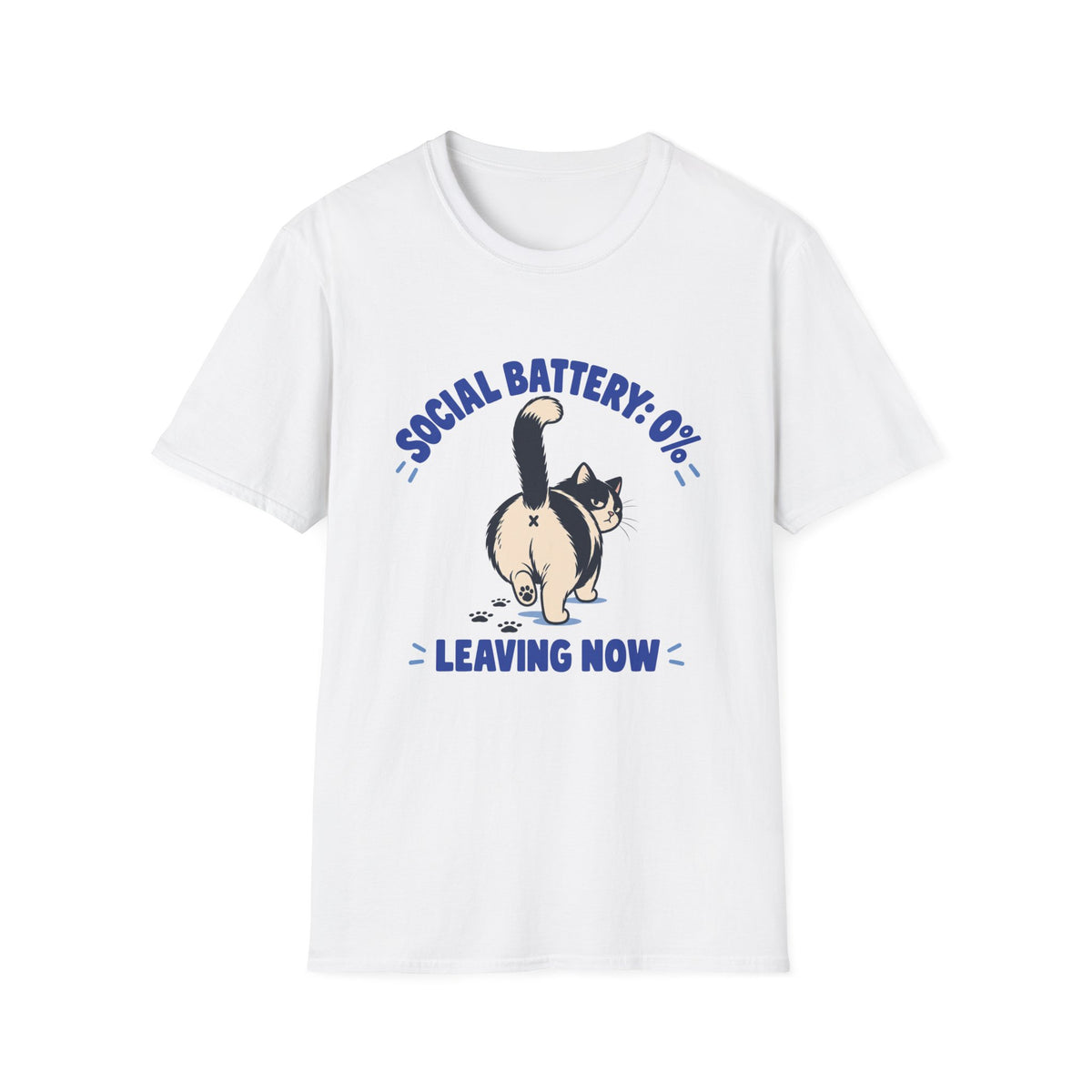 Social Battery 0% T-Shirt