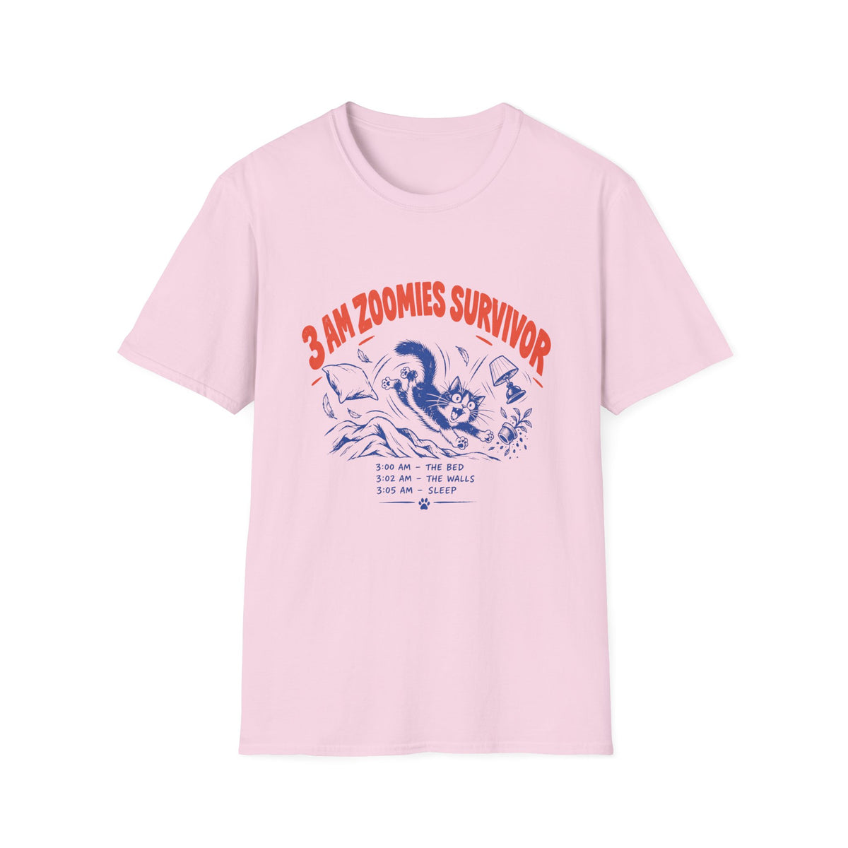 3AM Zoomies Survivor T-Shirt