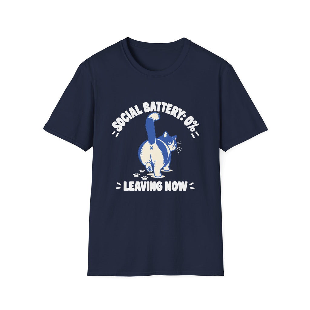 Social Battery 0% T-Shirt
