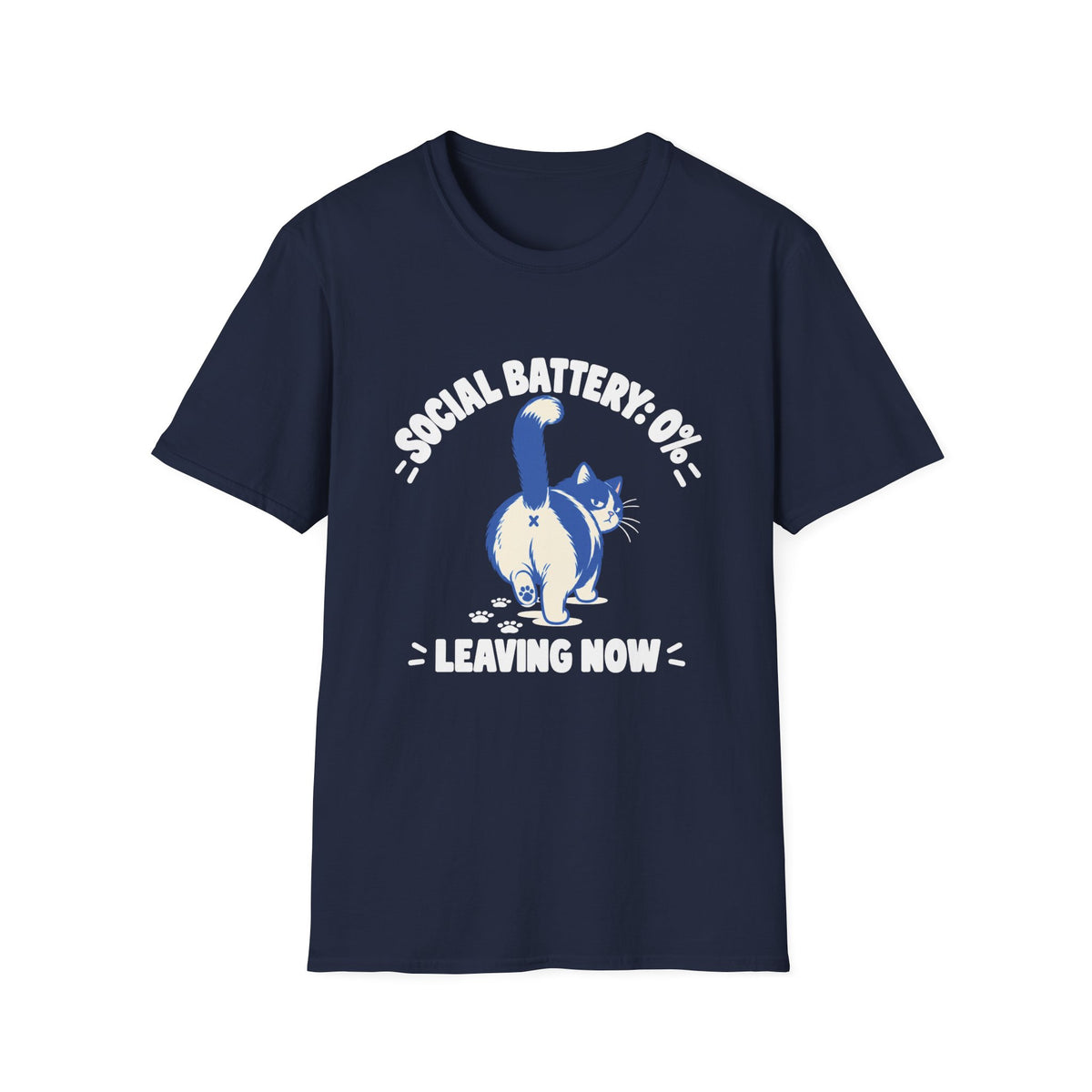 Social Battery 0% T-Shirt
