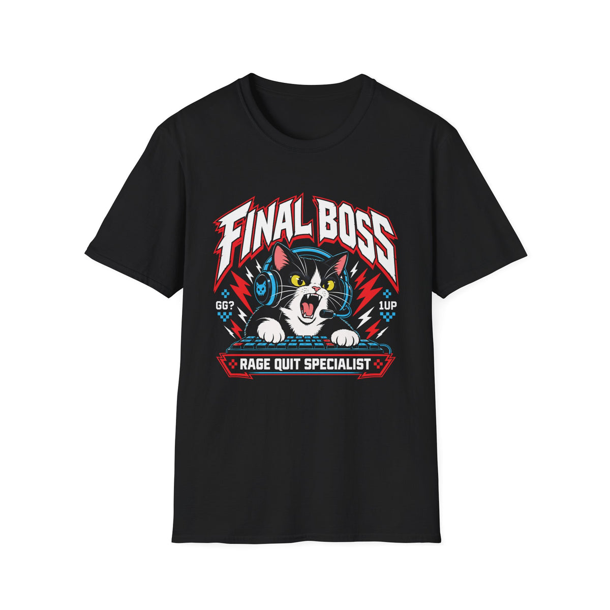 Gaming Cat T-Shirt