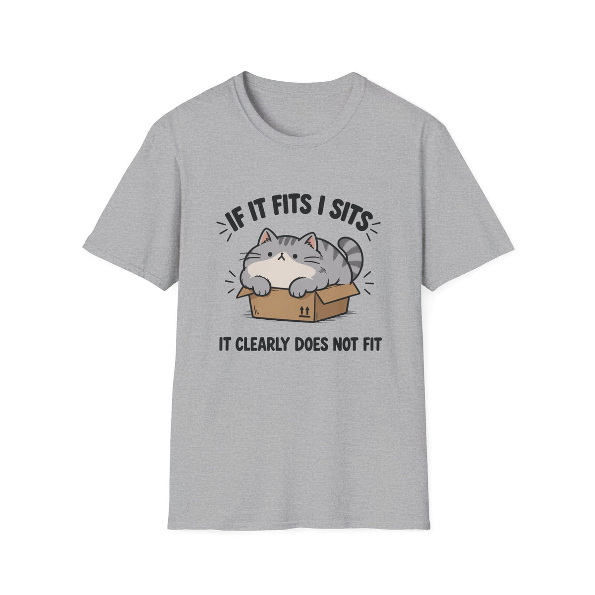 If It Fits I Sits T-Shirt
