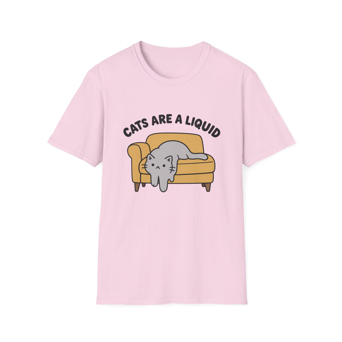 Cats Are Liquid T-Shirt