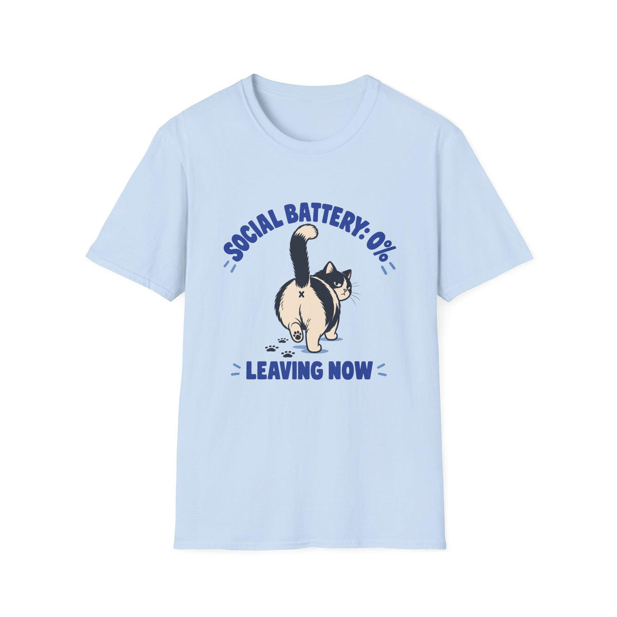 Social Battery 0% T-Shirt