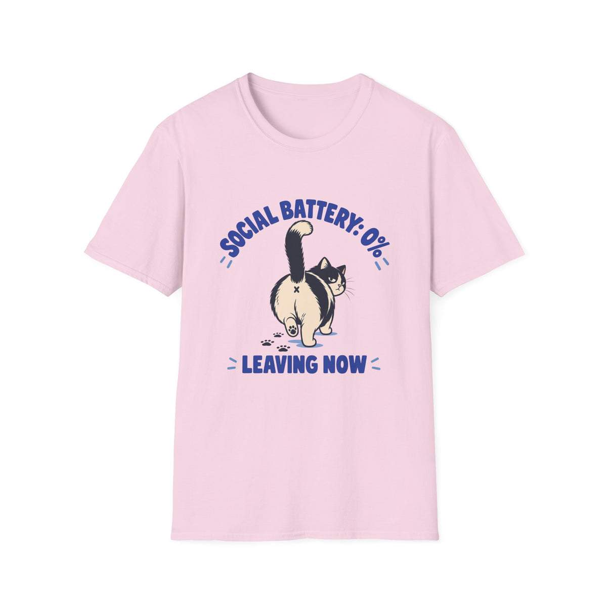 Social Battery 0% T-Shirt