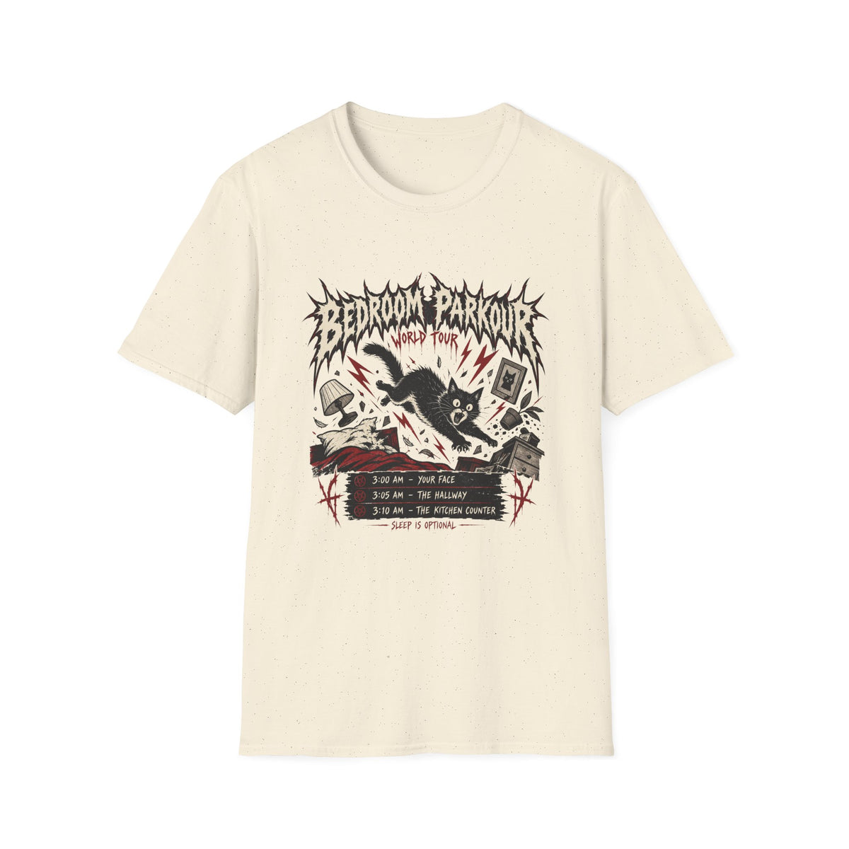 Rock Bedroom Parkour T-Shirt
