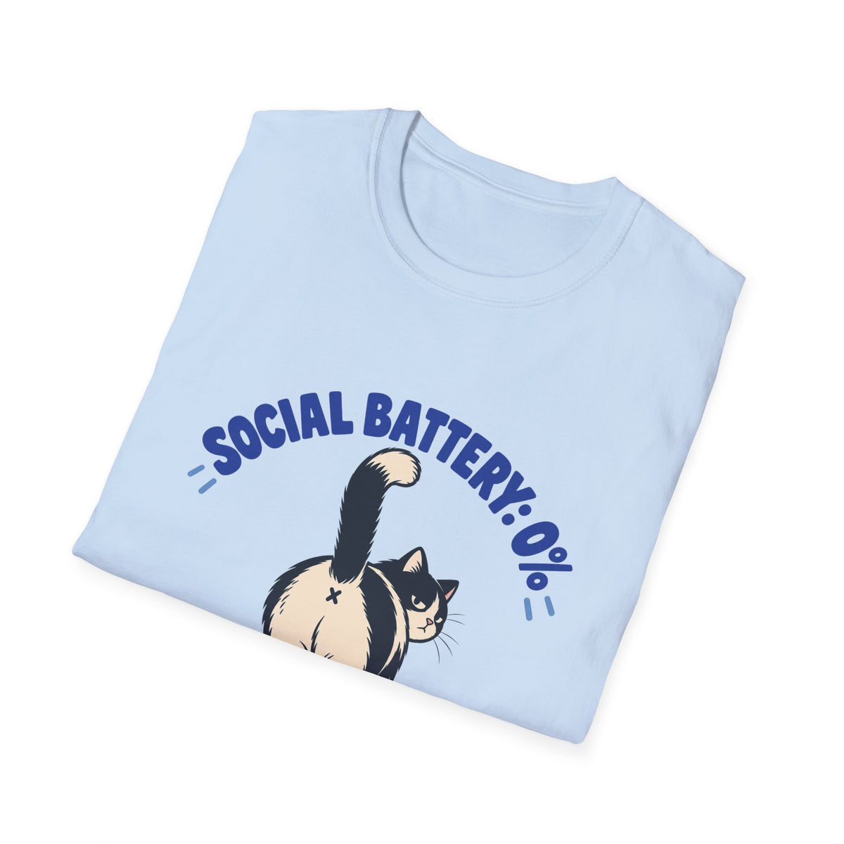 Social Battery 0% T-Shirt