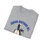 Social Battery 0% T-Shirt