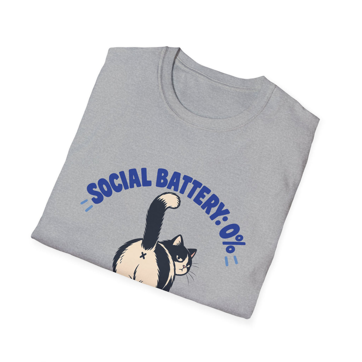 Social Battery 0% T-Shirt