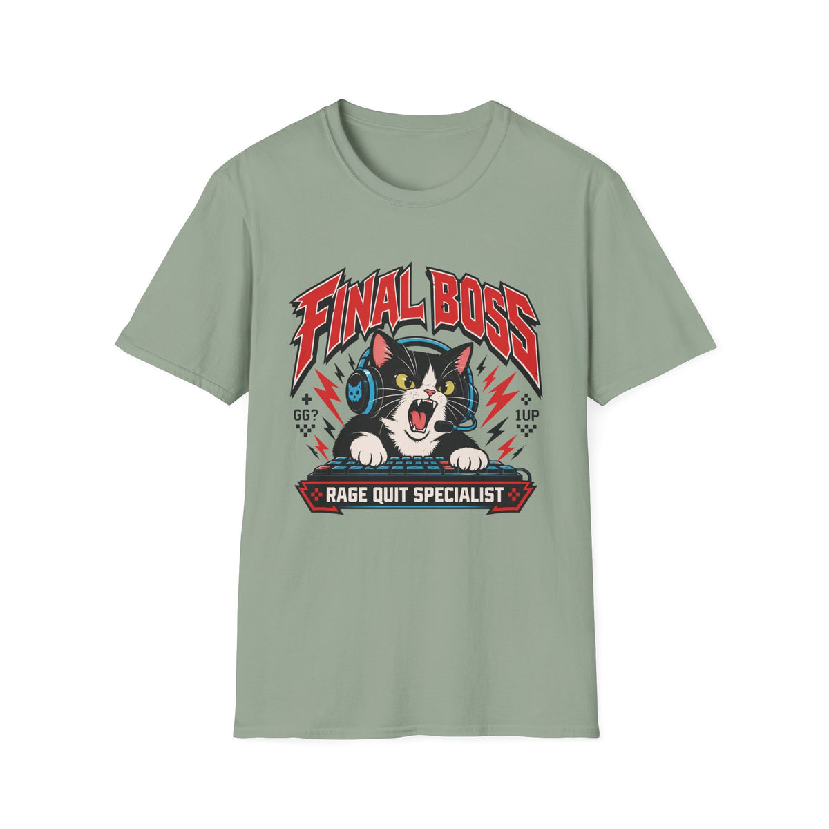 Gaming Cat T-Shirt