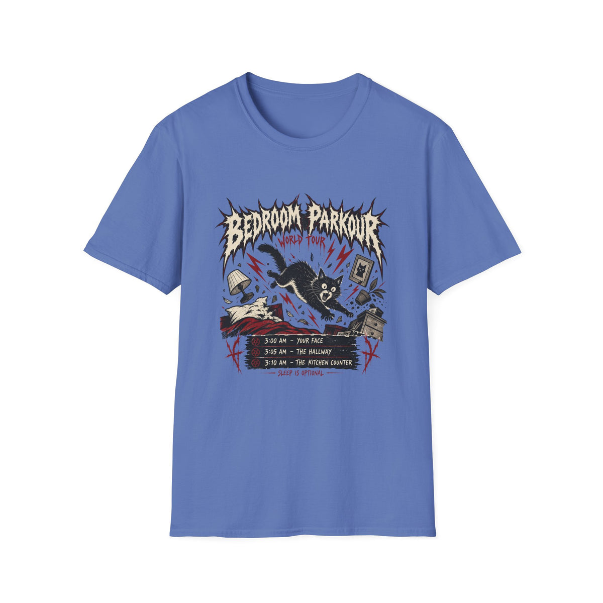 Rock Bedroom Parkour T-Shirt