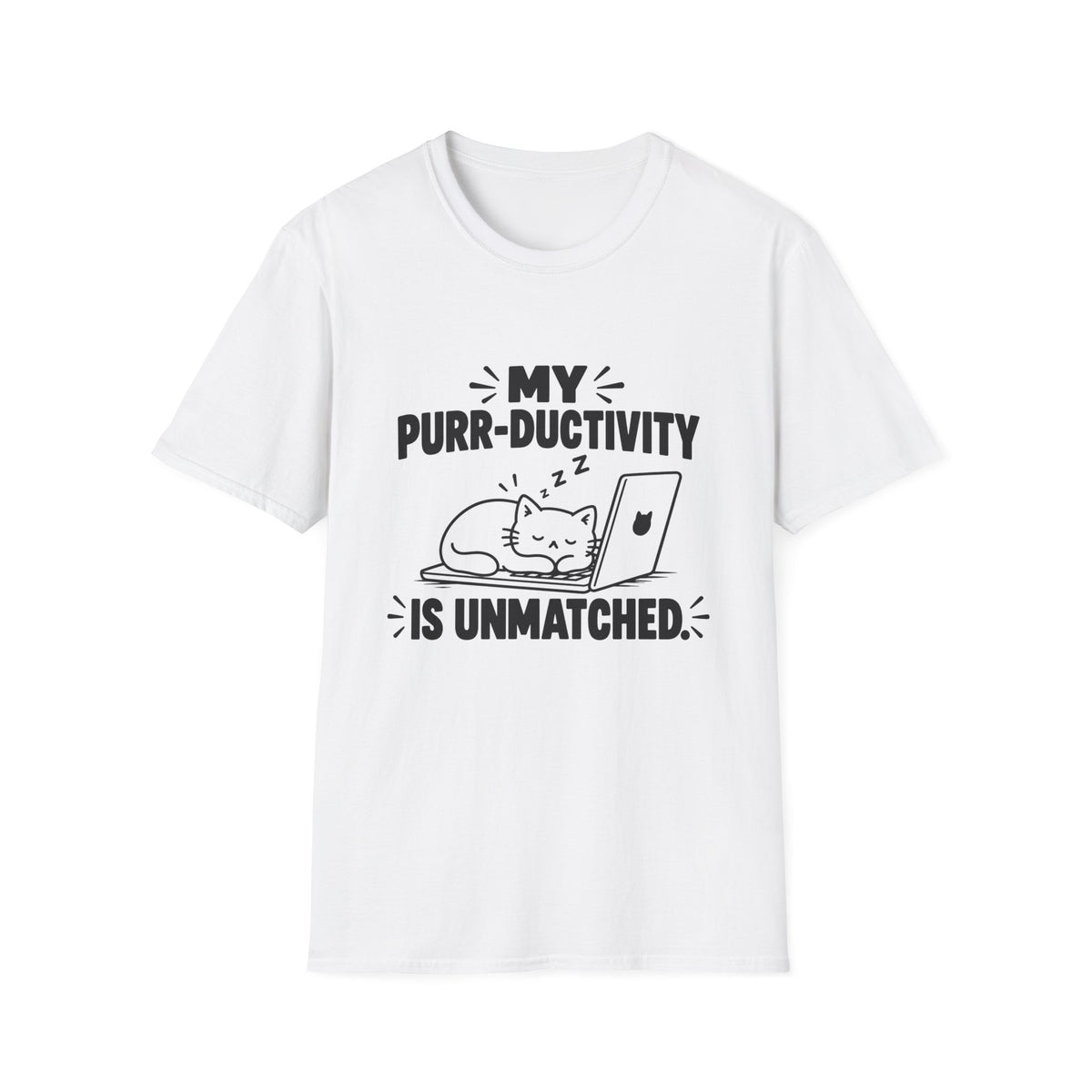 Purrductivity Unmatched T-Shirt