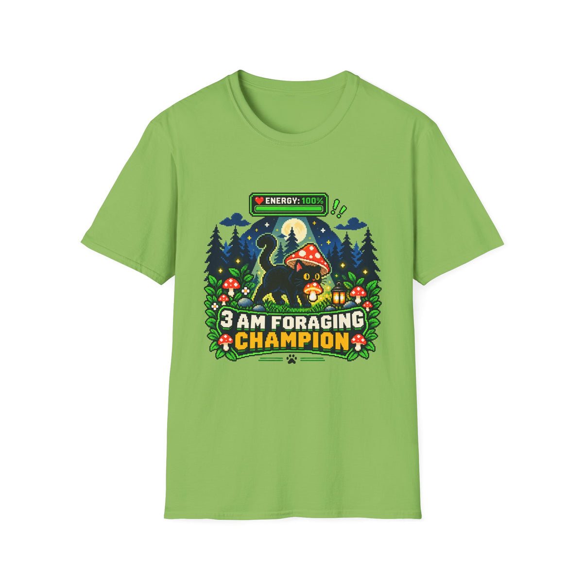 3 AM Foraging Champion T-shirt